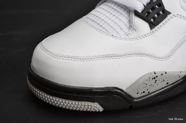 Cement” EyeCatching 4 Jordan  542 Air 840606-192 OG “White 0820